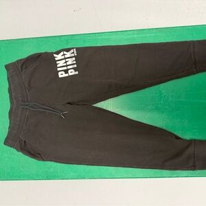 PINK Victoria's Secret Charcoal Joggers